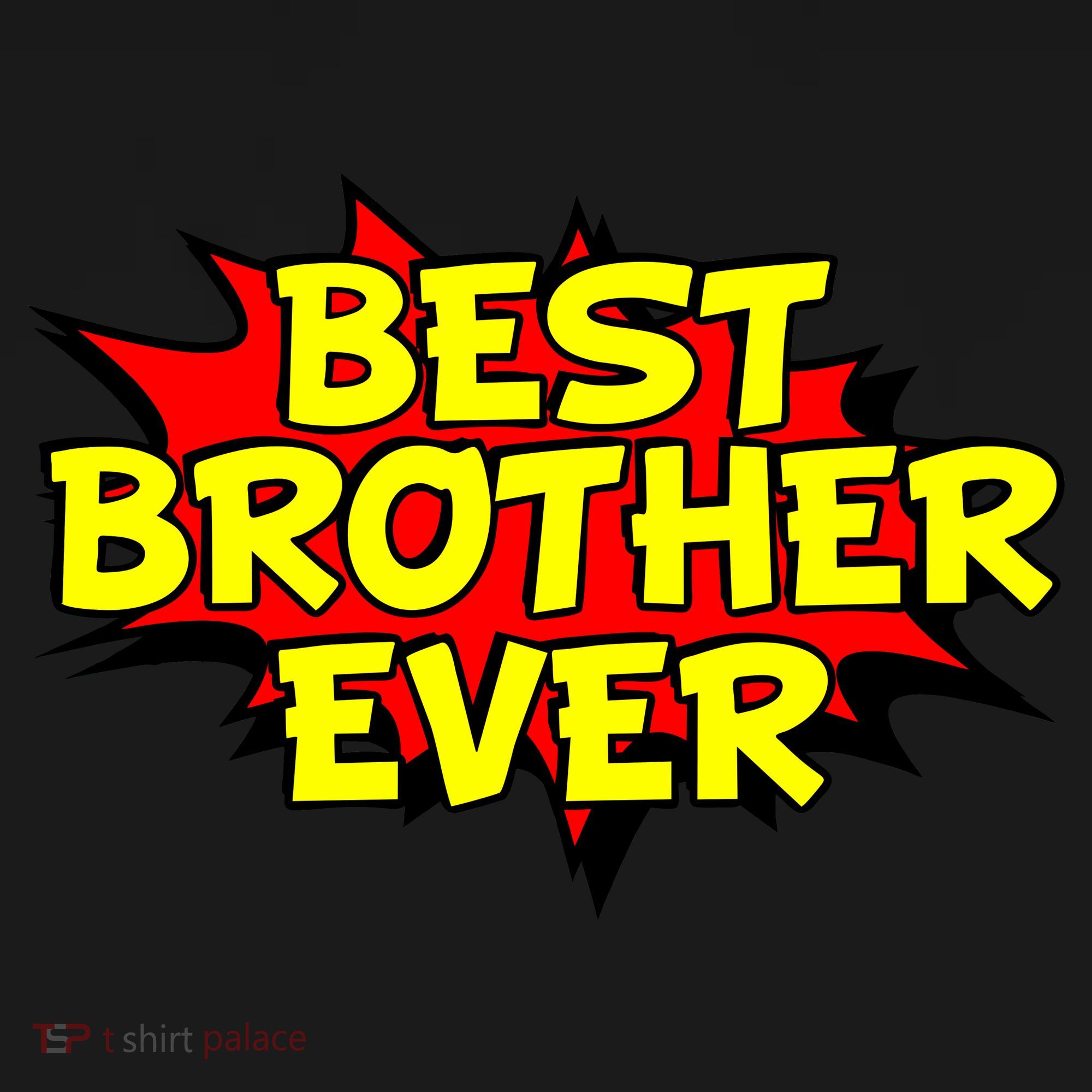 Best Brother Ever Cartoon Shout Doggie Tank
