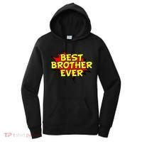 Best Brother Ever Cartoon Shout Women's Hoodie thumb 0