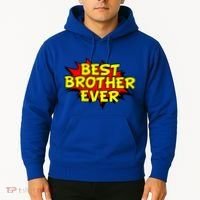 Best Brother Ever Cartoon Shout Hoodie thumb 2