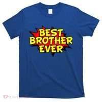 Best Brother Ever Cartoon Shout T-Shirt thumb 0