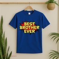 Best Brother Ever Cartoon Shout T-Shirt thumb 2