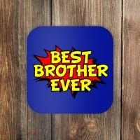 Best Brother Ever Cartoon Shout Coaster thumb 0