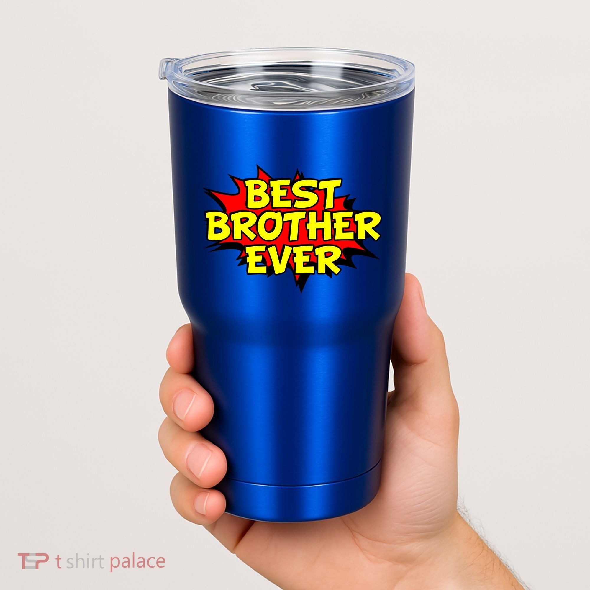 Best Brother Ever Cartoon Shout Tumbler