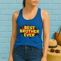 Best Brother Ever Cartoon Shout Women's Tank Top thumb 2