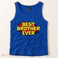 Best Brother Ever Cartoon Shout Tank Top thumb 2