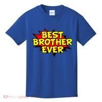 Best Brother Ever Cartoon Shout Kids T-Shirt thumb 0