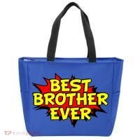Best Brother Ever Cartoon Shout Tote Bag thumb 0