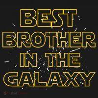Best Brother In The Galaxy Doggie Tank thumb 4