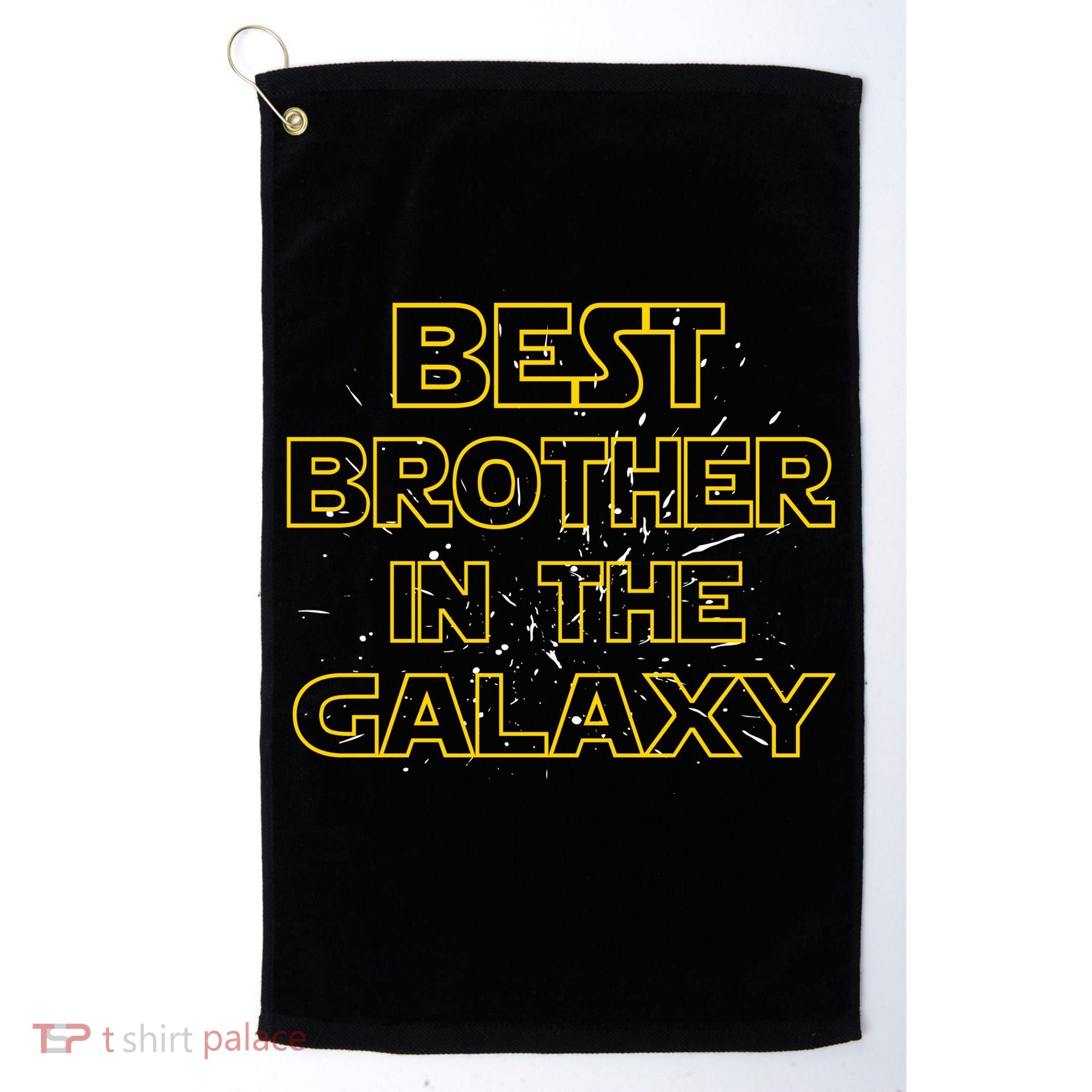Best Brother In The Galaxy Golf Towel