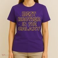 Best Brother In The Galaxy T-Shirt thumb 4
