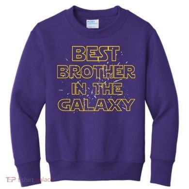 Best Brother In The Galaxy Kids Sweatshirt