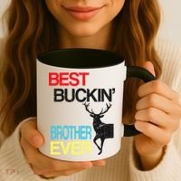 Best Buckin Brother Coffee Mug thumb 3