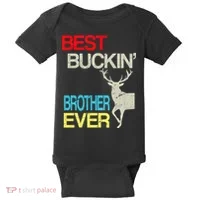 Best Buckin Brother Baby Bodysuit thumb 0