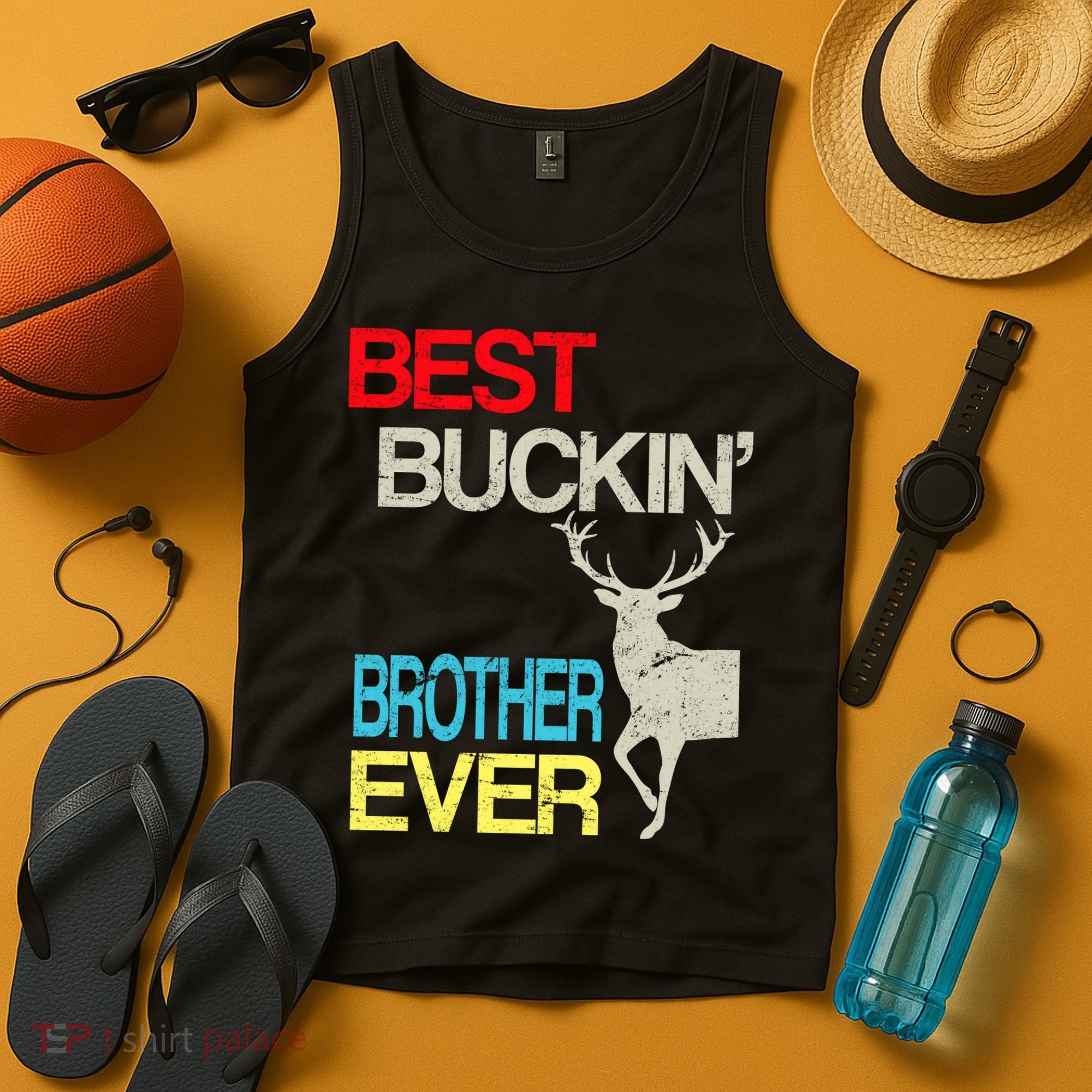 Best Buckin Brother Tank Top