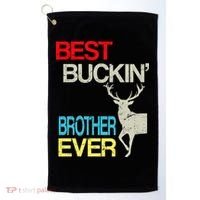 Best Buckin Brother Golf Towel thumb 0