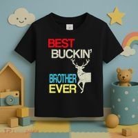Best Buckin Brother Toddler T-Shirt thumb 3
