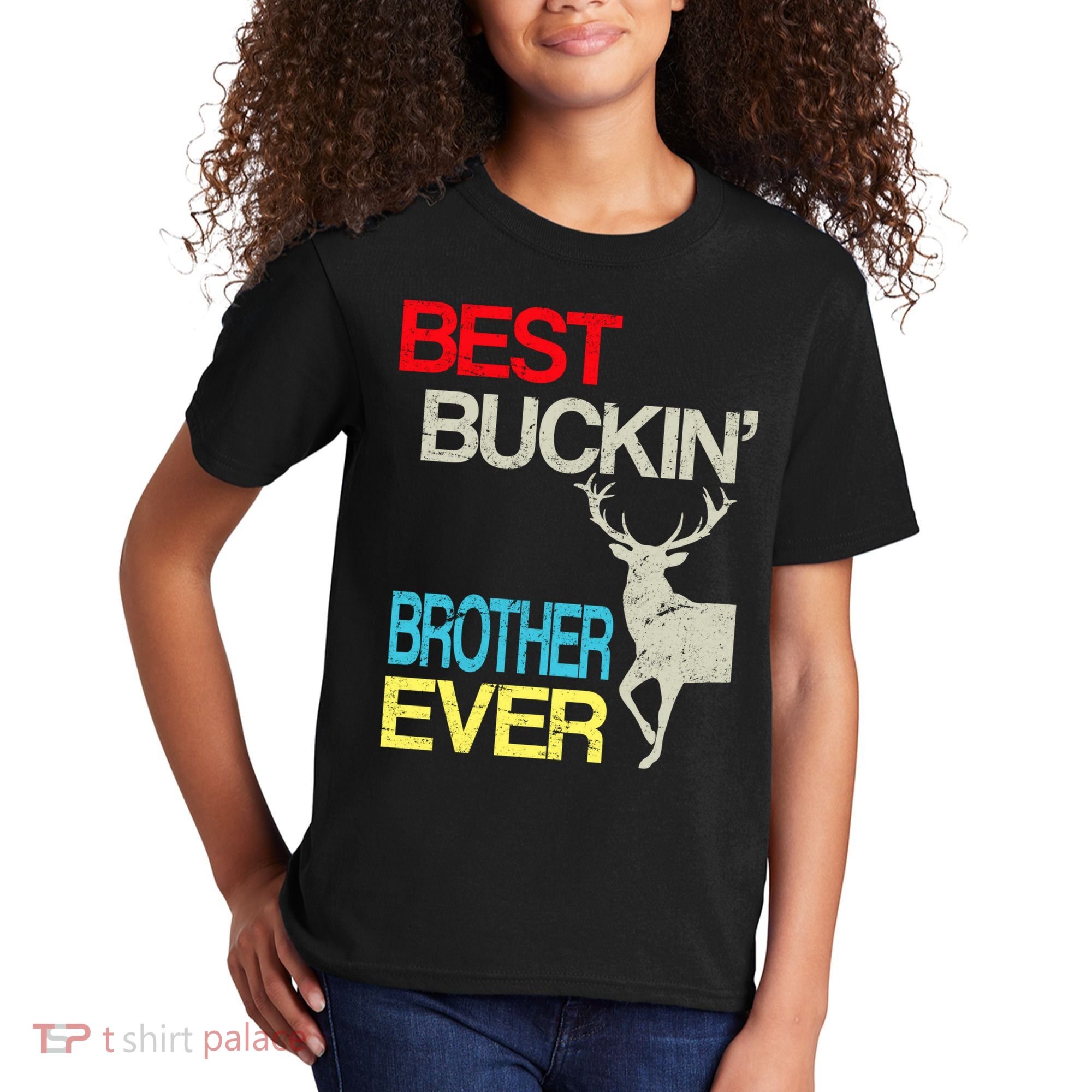 Best Buckin Brother Kids T-Shirt