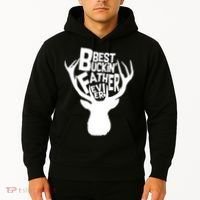 Best Buckin Father Ever Hoodie thumb 2