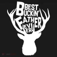 Best Buckin Father Ever Hoodie thumb 2