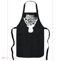 Best Buckin Father Ever Apron thumb 0