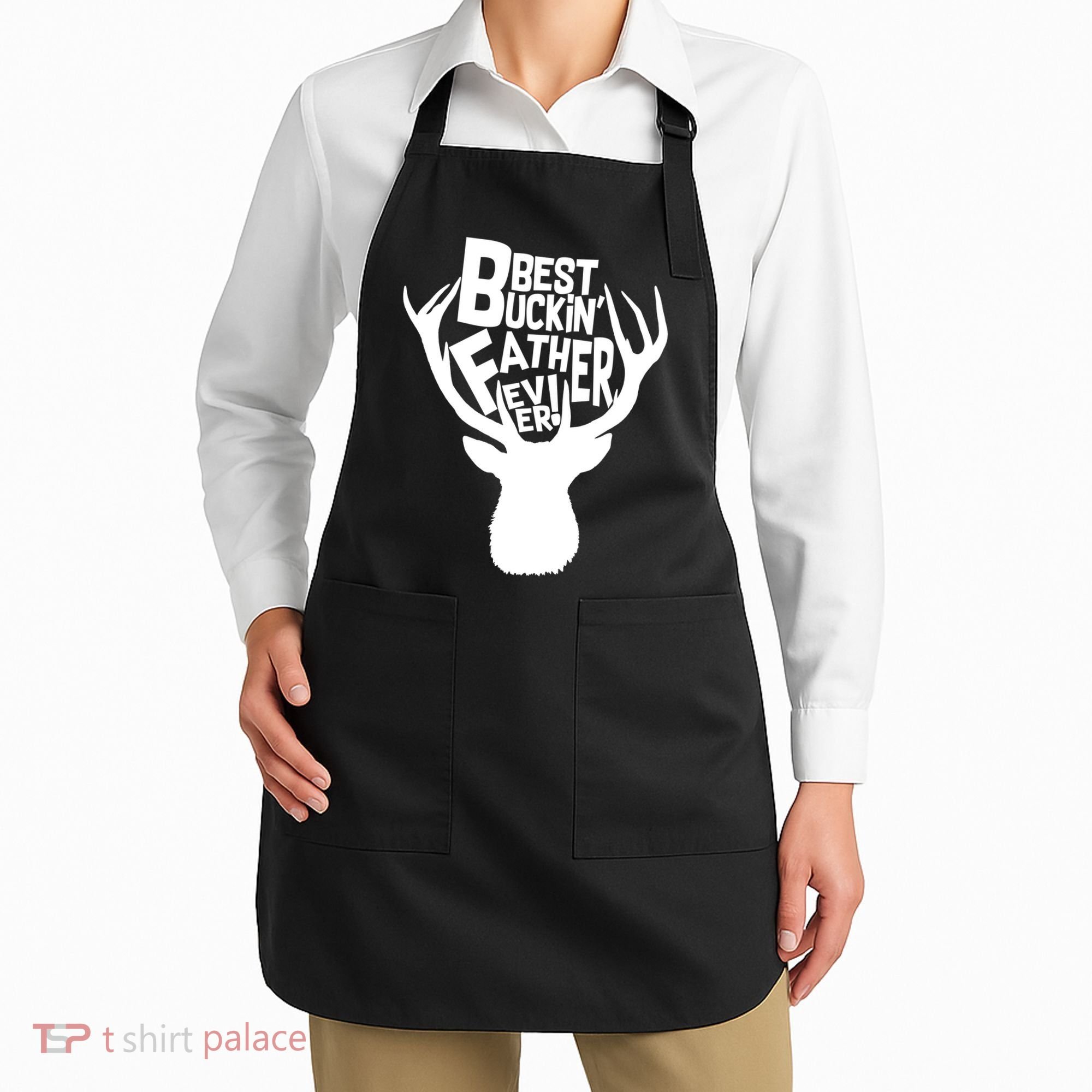 Best Buckin Father Ever Apron