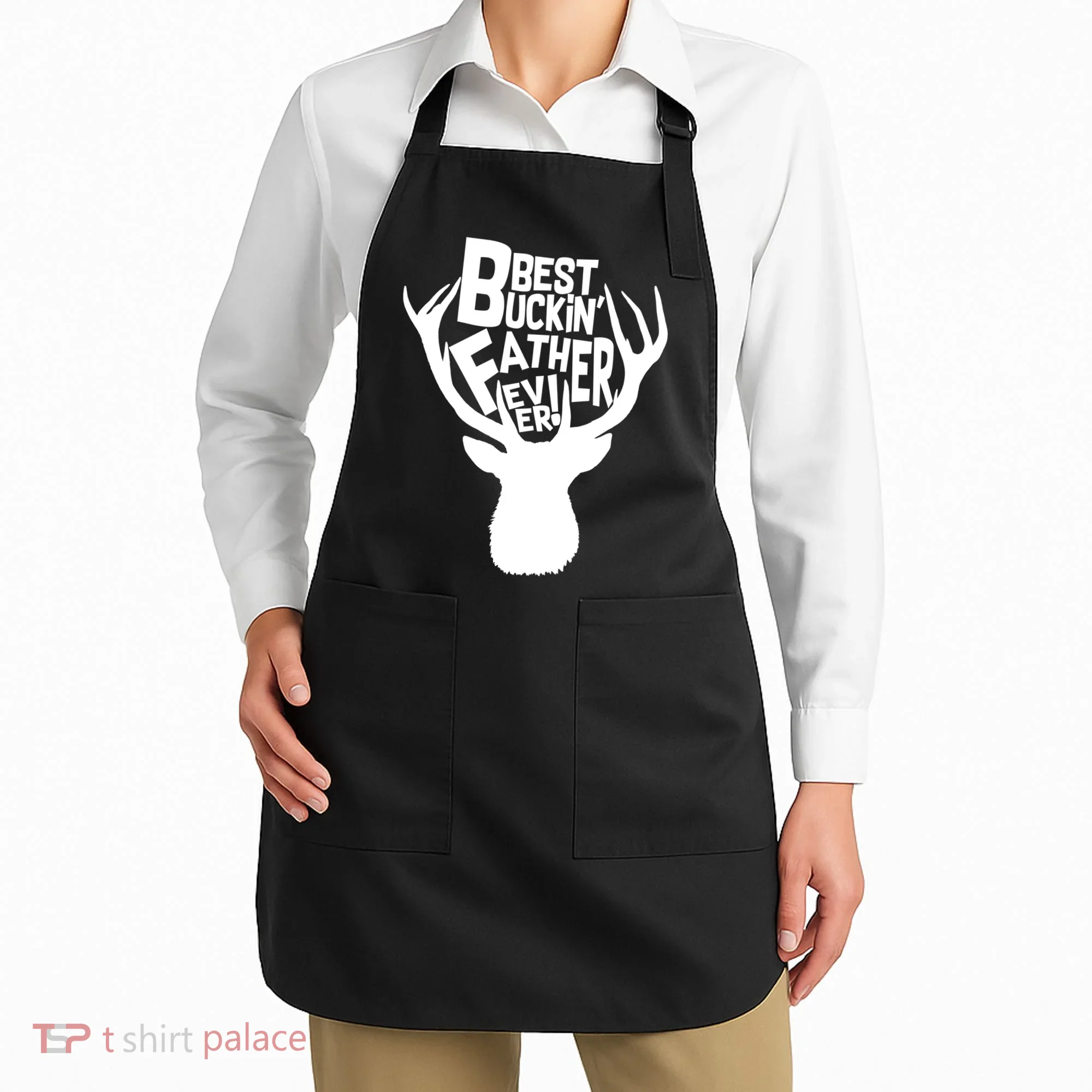 Best Buckin Father Ever Apron