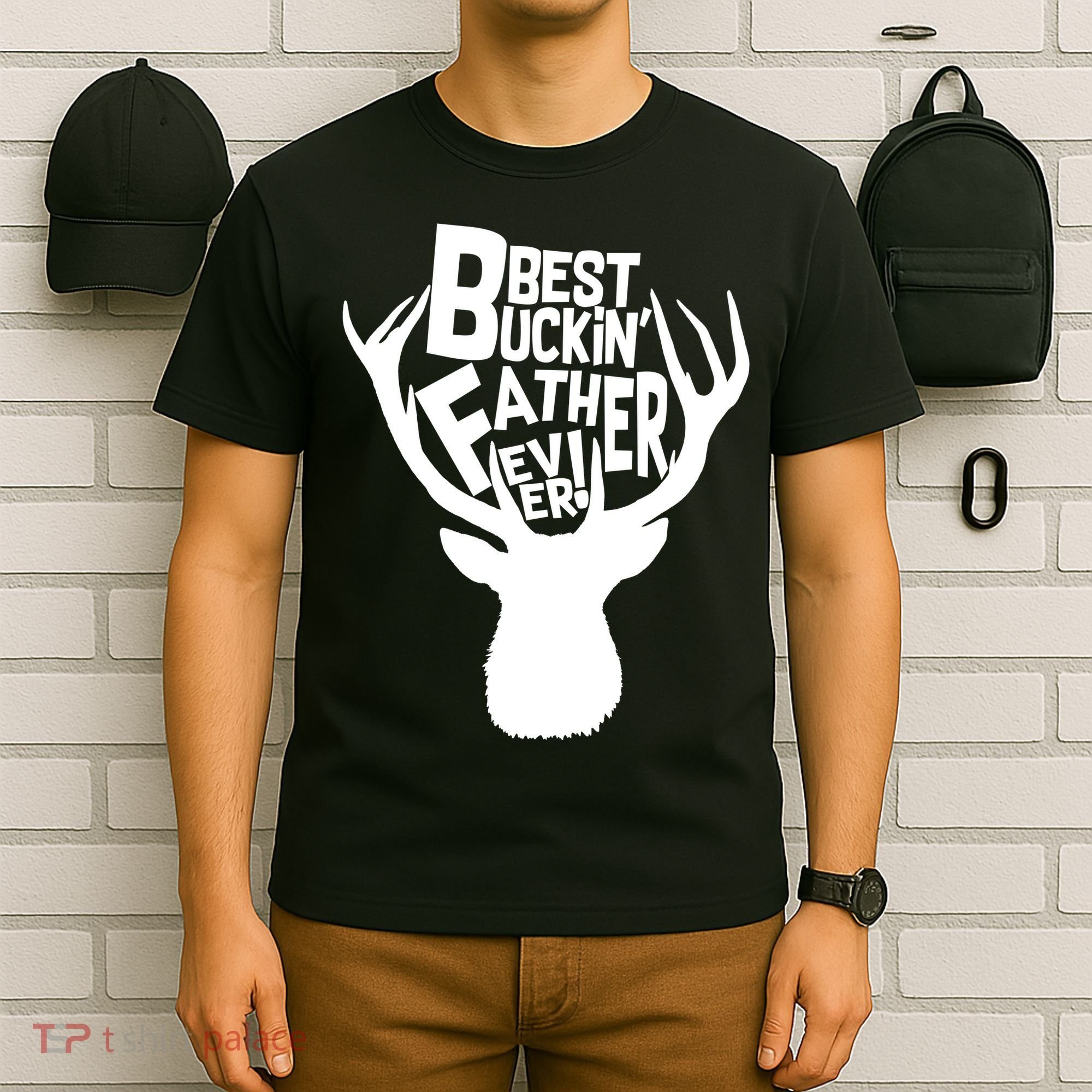 Best Buckin Father Ever T-Shirt