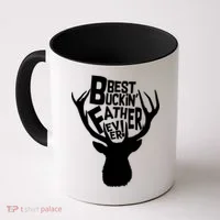 Best Buckin Father Ever Coffee Mug thumb 0