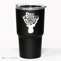 Best Buckin Father Ever Tumbler thumb 0
