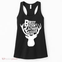 Best Buckin Father Ever Women's Tank Top thumb 0
