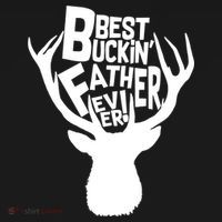Best Buckin Father Ever Baby Bodysuit thumb 2