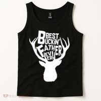 Best Buckin Father Ever Tank Top thumb 2
