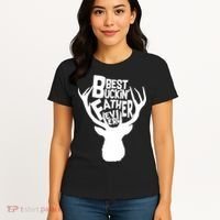 Best Buckin Father Ever Women's T-Shirt thumb 4