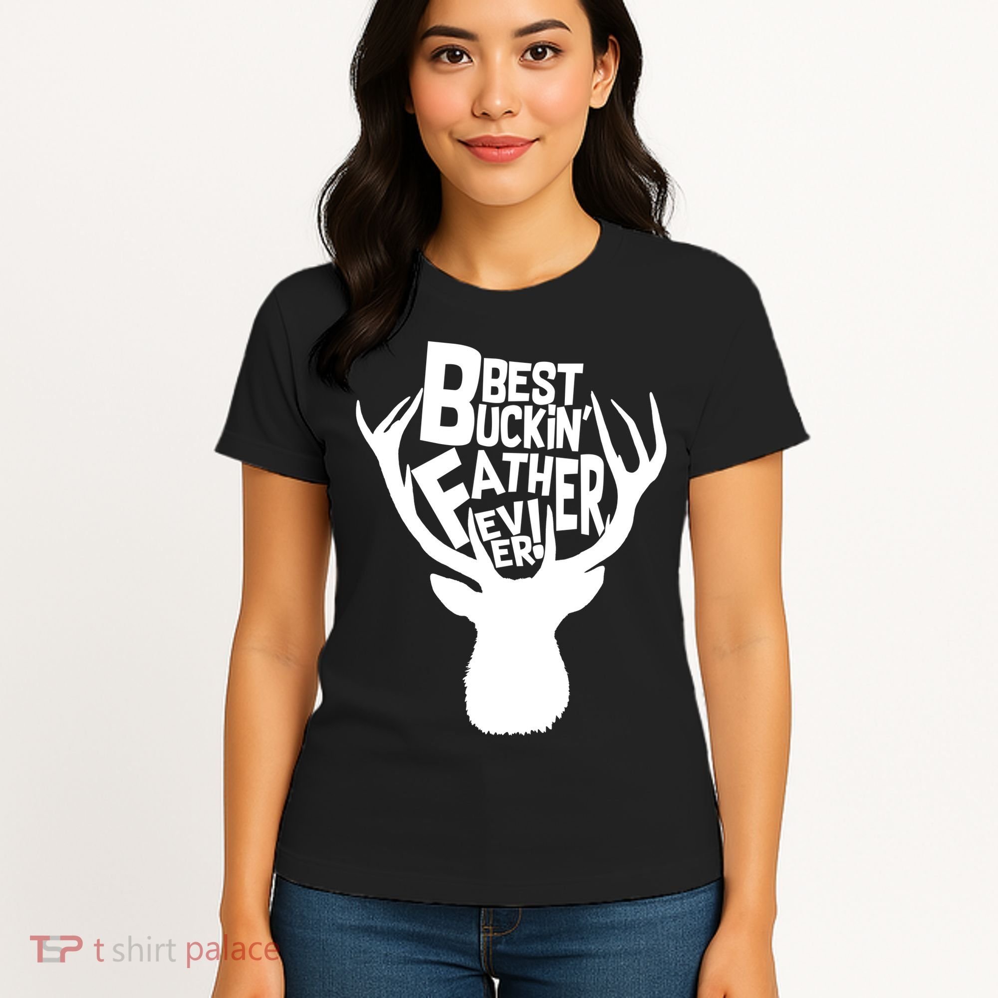 Best Buckin Father Ever Women's T-Shirt