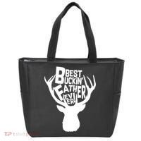Best Buckin Father Ever Tote Bag thumb 0