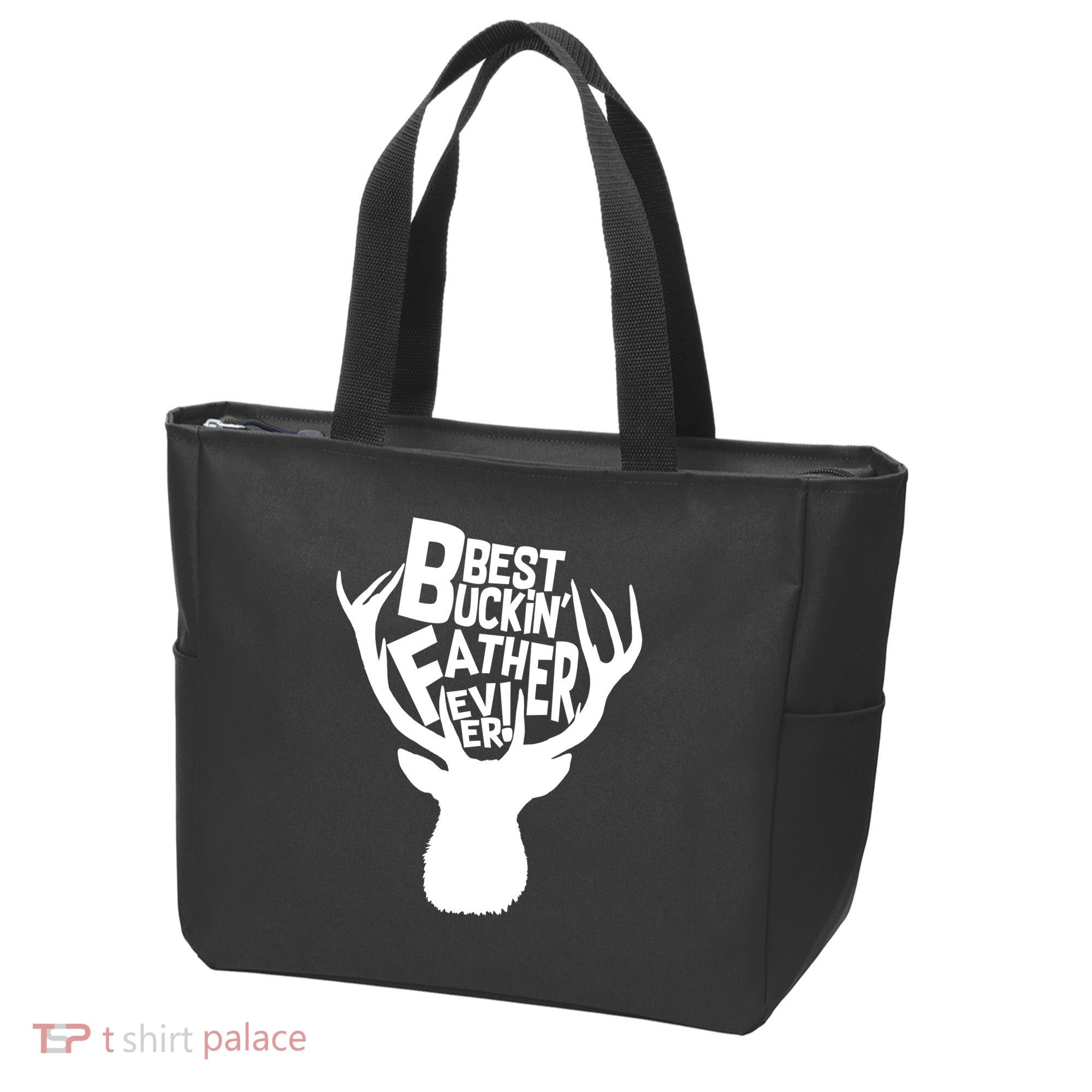 Best Buckin Father Ever Tote Bag
