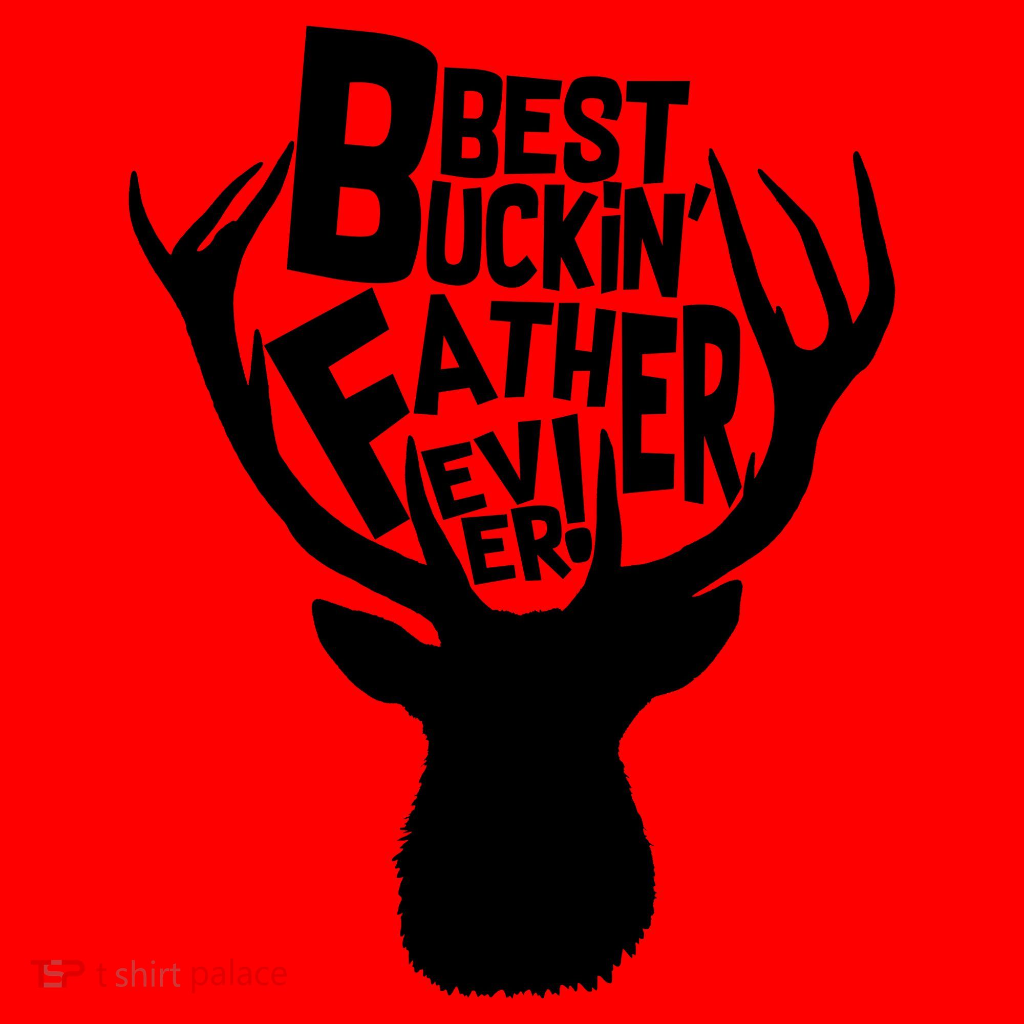 Best Buckin Father Ever Santa Hat