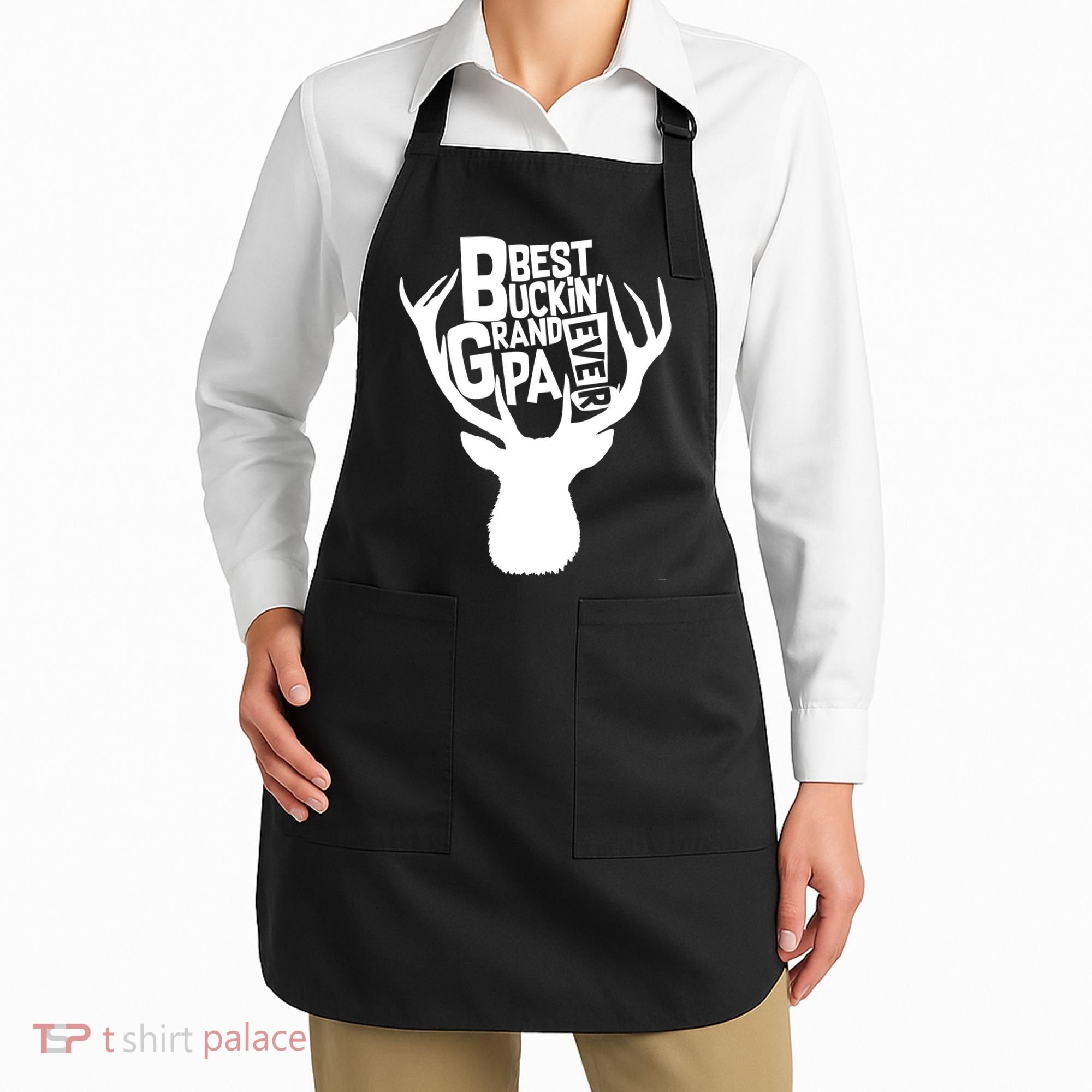 Best Buckin Grandpa Ever Apron