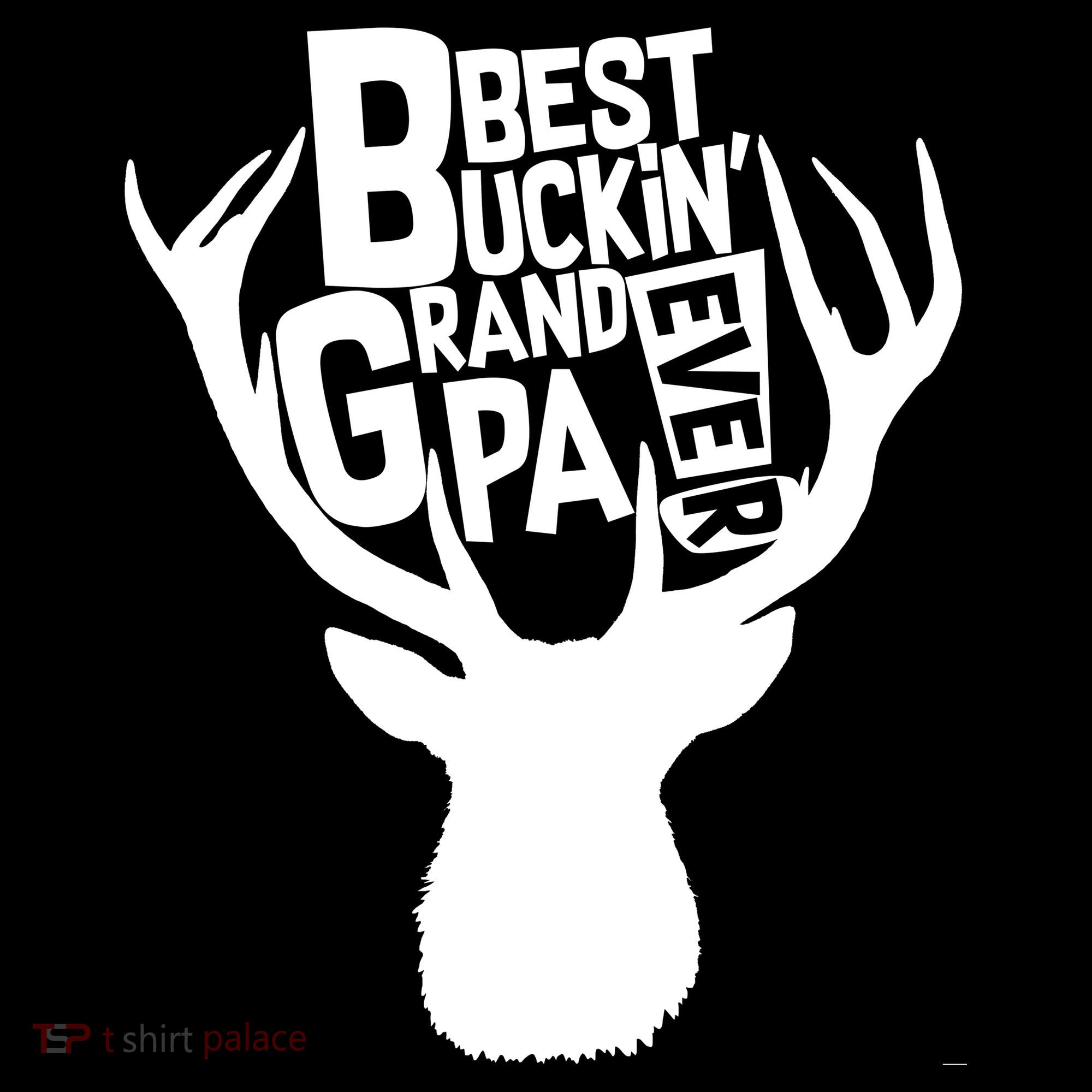Best Buckin Grandpa Ever Tie-Dye Long Sleeve Shirt