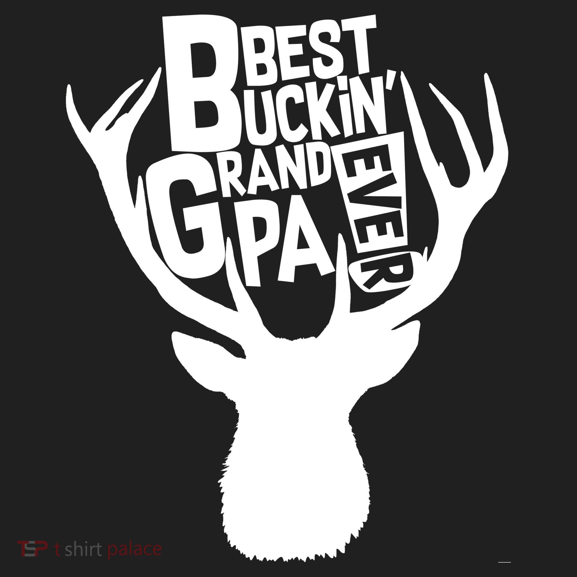 Best Buckin Grandpa Ever Golf Towel