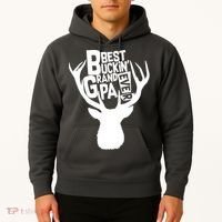 Best Buckin Grandpa Ever Hoodie thumb 2
