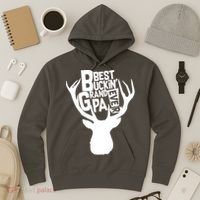 Best Buckin Grandpa Ever Hoodie thumb 3
