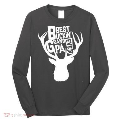 Best Buckin Grandpa Ever Long Sleeve Shirt