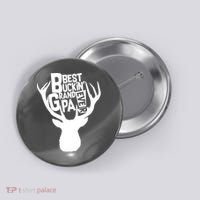 Best Buckin Grandpa Ever Button thumb 0