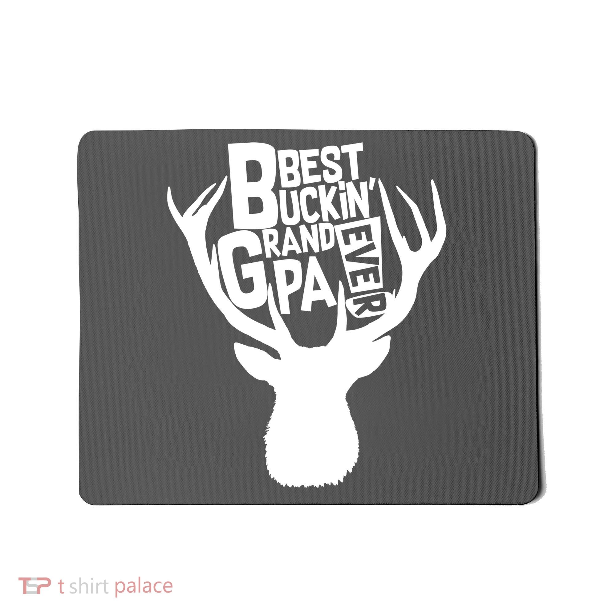 Best Buckin Grandpa Ever Mousepad