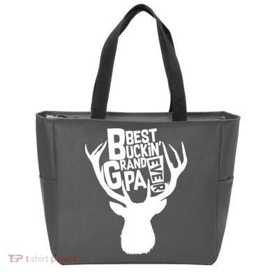 Best Buckin Grandpa Ever Tote Bag