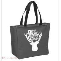 Best Buckin Grandpa Ever Tote Bag thumb 2