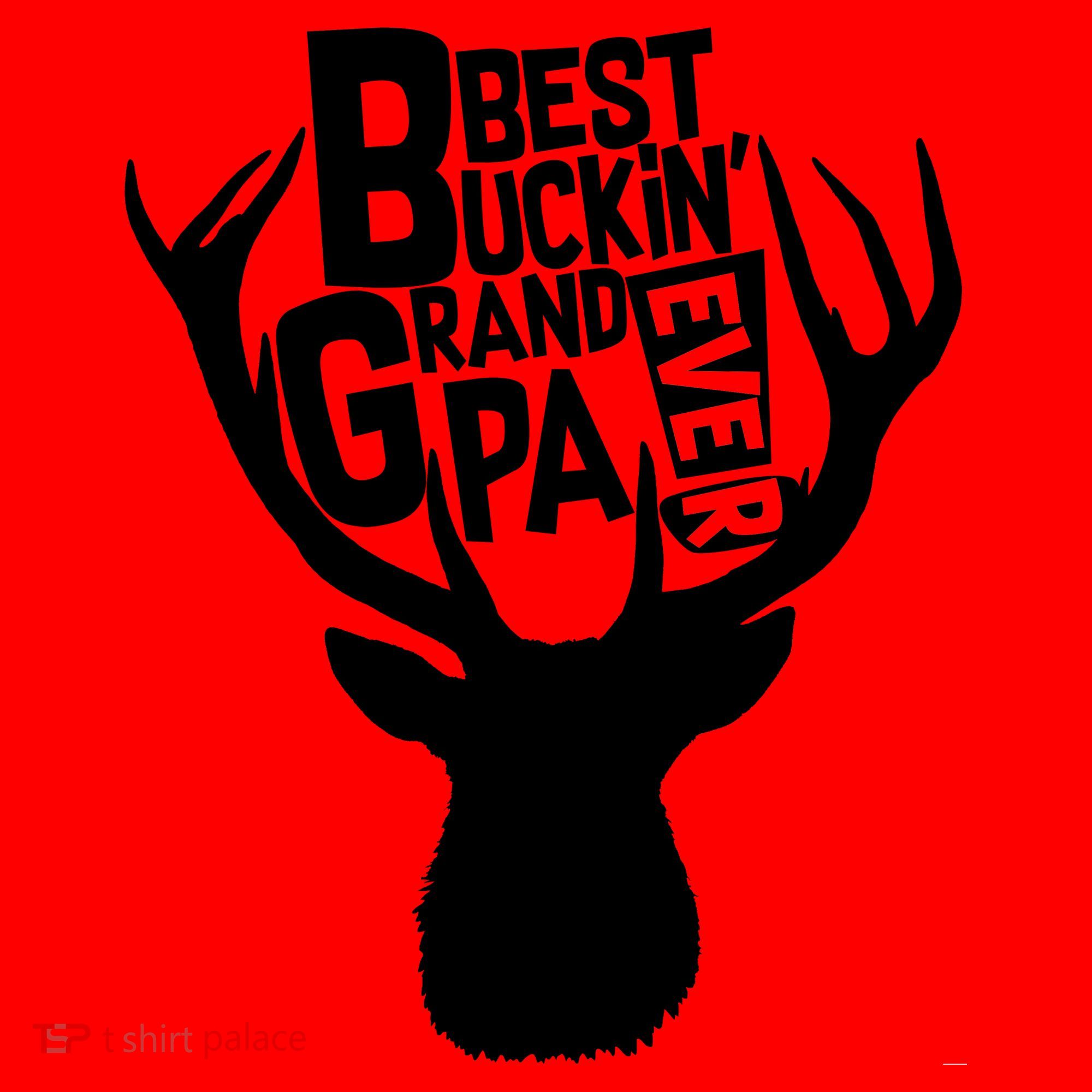 Best Buckin Grandpa Ever Santa Hat