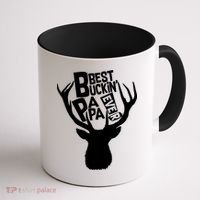 Best Buckin Papa Ever Coffee Mug thumb 1