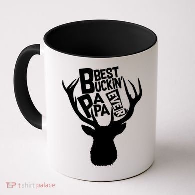 Best Buckin Papa Ever Coffee Mug